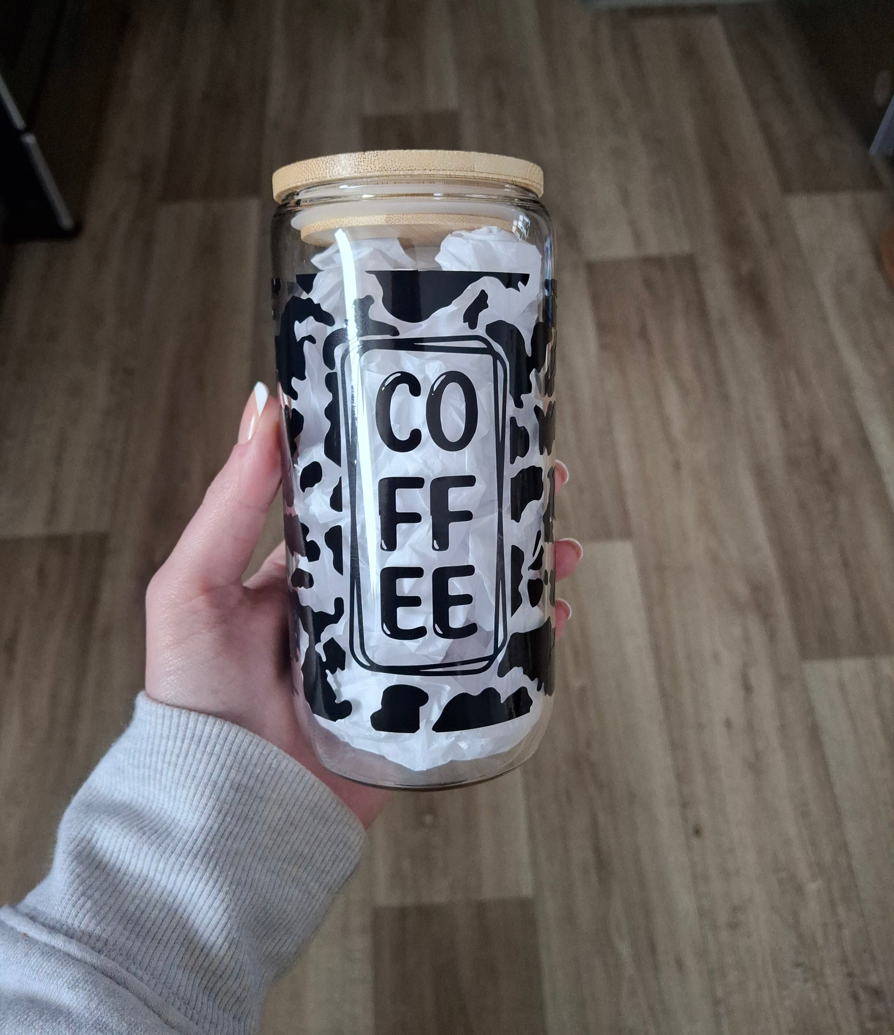 Coffee-16oz Glass Cup