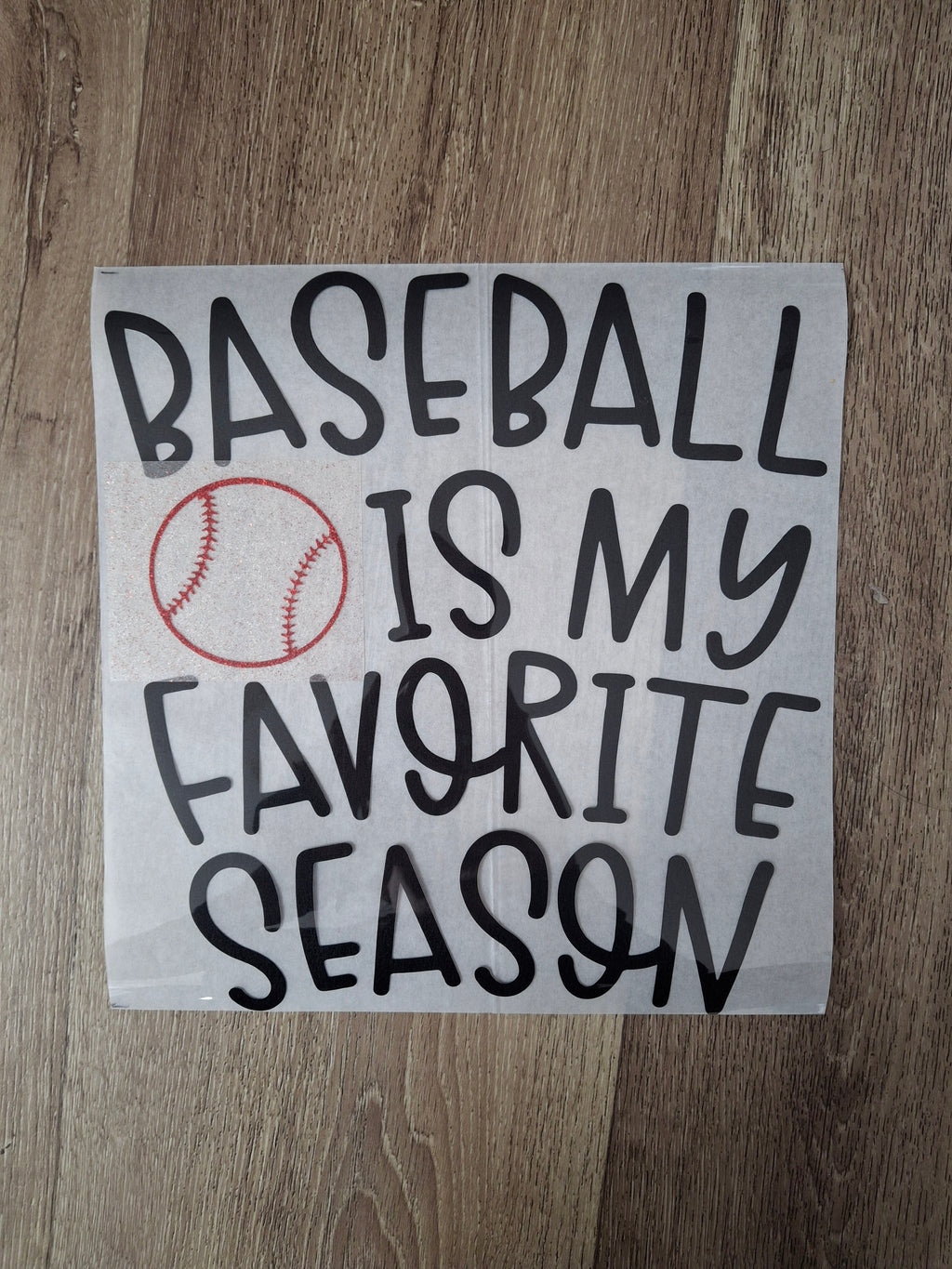 Baseball Is My Favorite Season